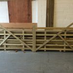 Entrance Field gate Softwood